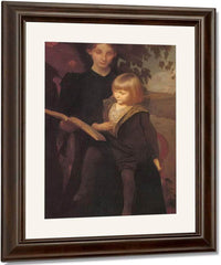 Mother And Child By George De Forest Brush Fine Art Print Fine Art Print