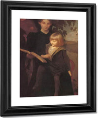 Mother And Child By George De Forest Brush Fine Art Print Fine Art Print