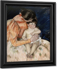 Mother And Child By Mary Cassatt Fine Art Print