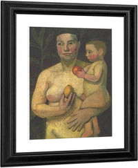 Mother And Child By Paula Modersohn Becker Fine Art Print