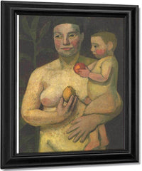 Mother And Child By Paula Modersohn Becker Fine Art Print