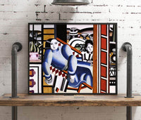 Mother And Child Painting Fernand Leger Canvas Art Fine Art Print