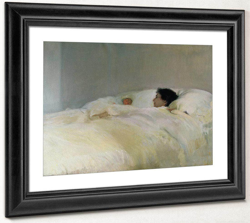 Mother By Joaquin Sorolla Y Bastida Fine Art Print