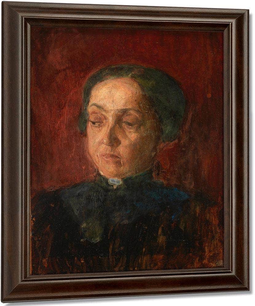 Mother Of Henry O. Tanner By Henry Ossawa Tanner Fine Art Print