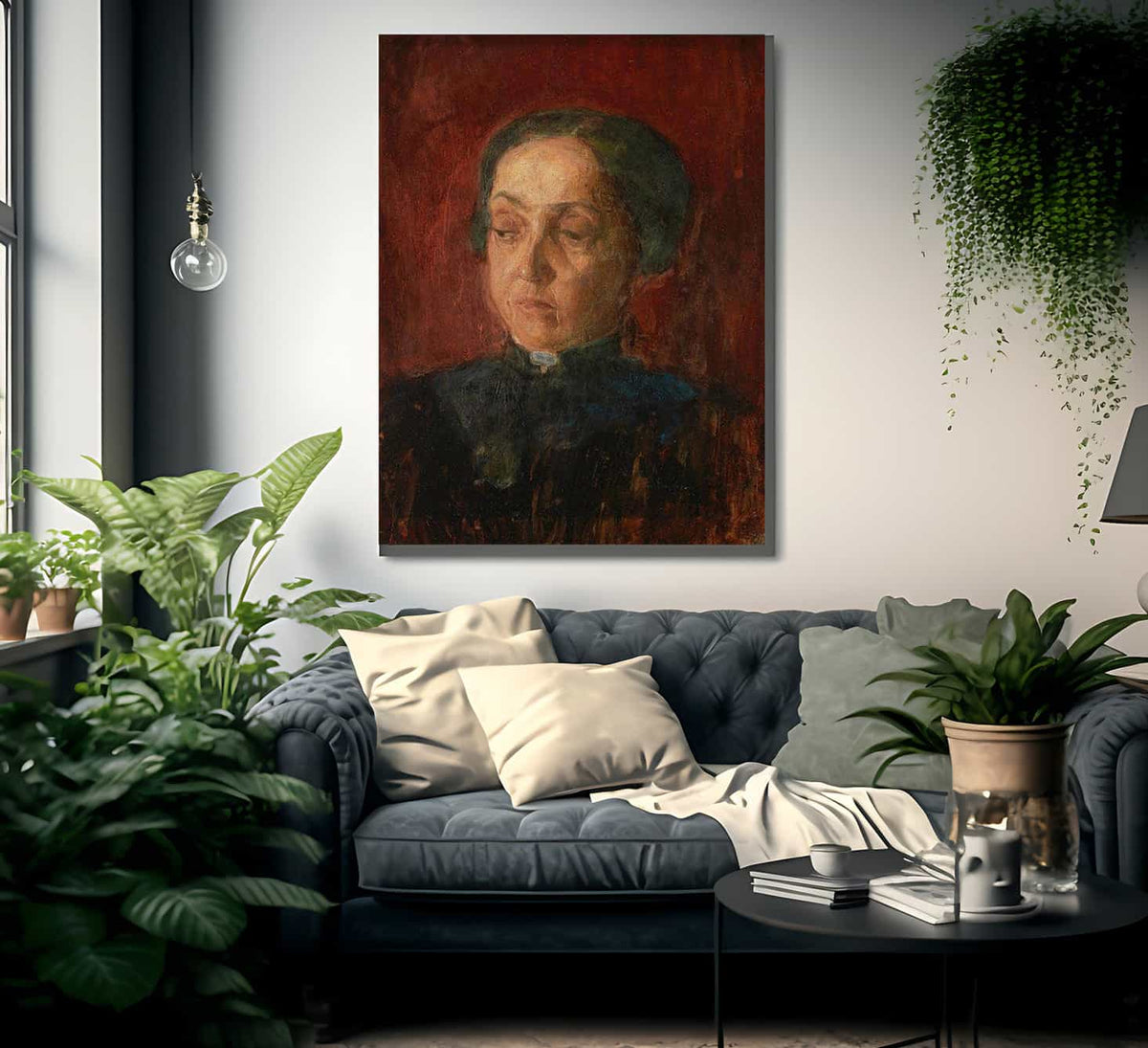 Mother Of Henry O. Tanner By Henry Ossawa Tanner Fine Art Print