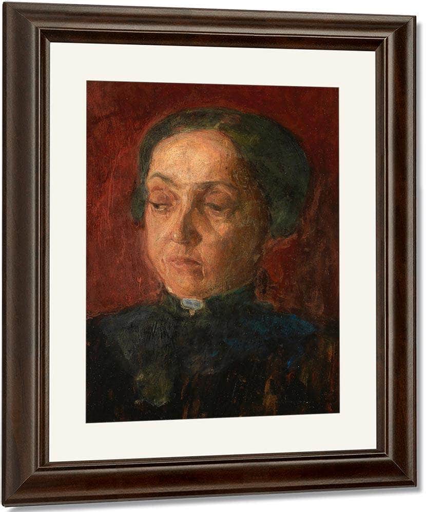Mother Of Henry O. Tanner By Henry Ossawa Tanner Fine Art Print