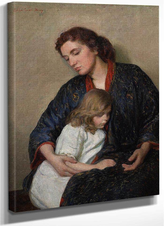Mother, Sara And The Baby By Mary Cassatt Fine Art Print