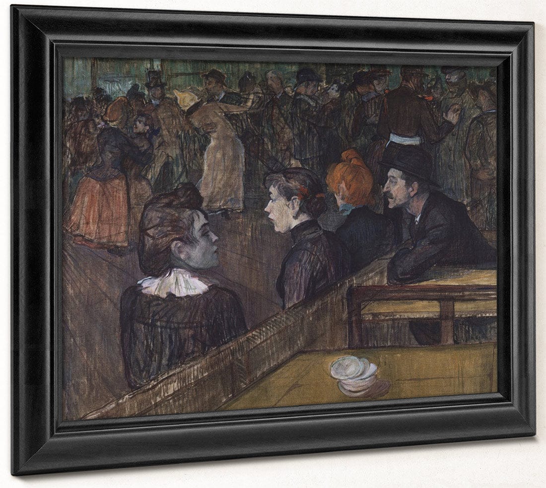 Moulin De La Galette By Henri Marie Raymond De Toulouse Lautrec Monfa Fine Art Print