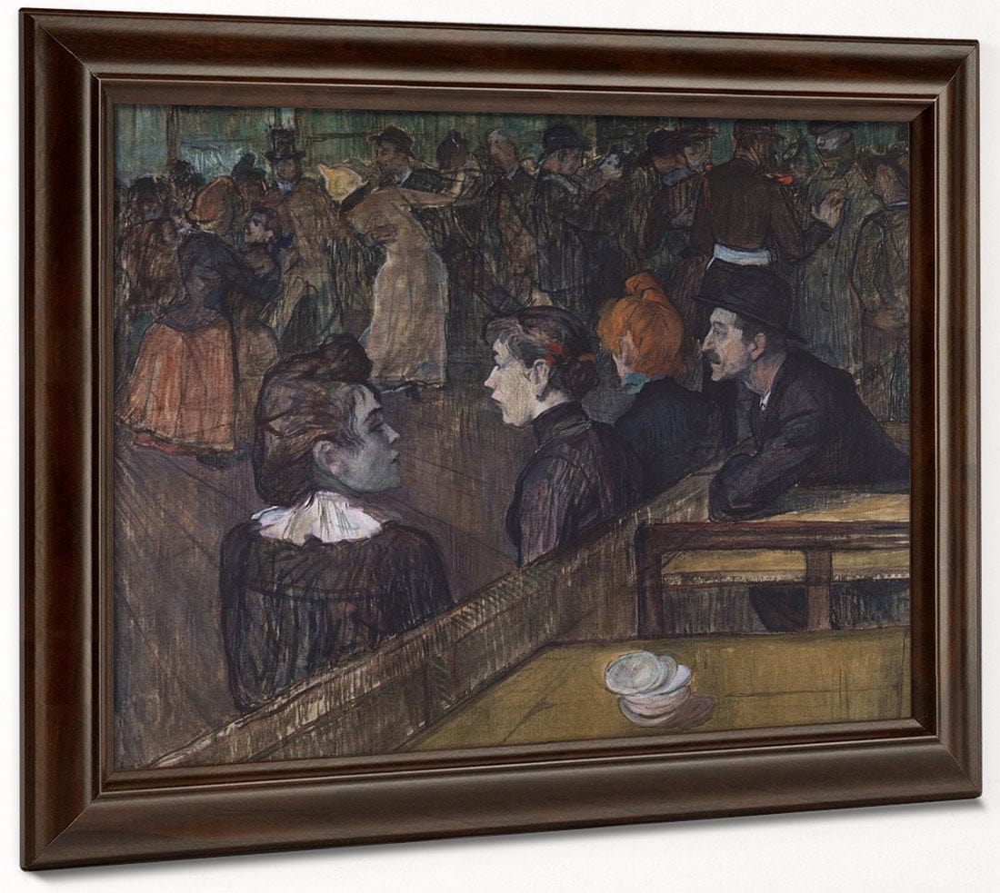 Moulin De La Galette By Henri Marie Raymond De Toulouse Lautrec Monfa Fine Art Print