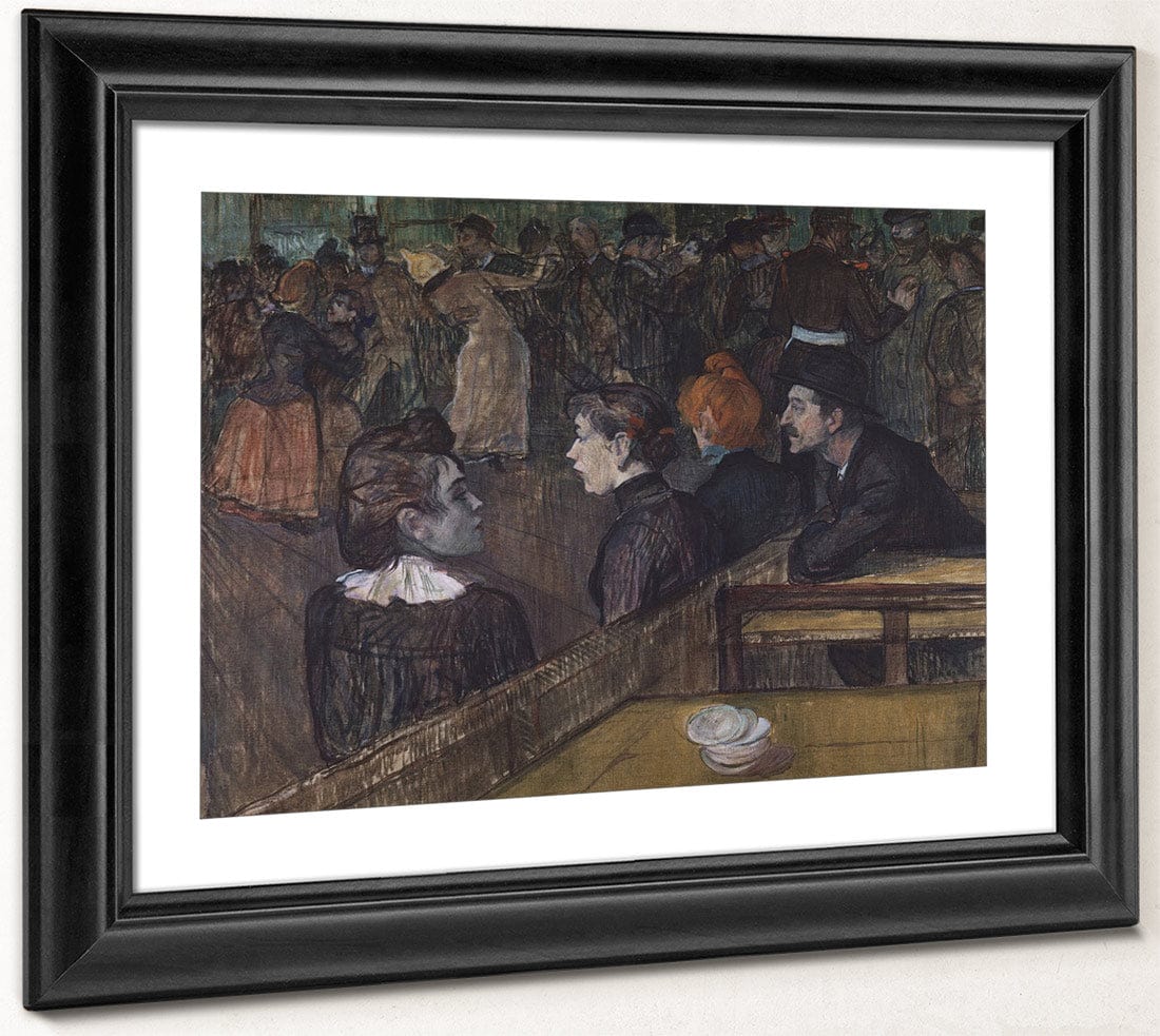 Moulin De La Galette By Henri Marie Raymond De Toulouse Lautrec Monfa Fine Art Print