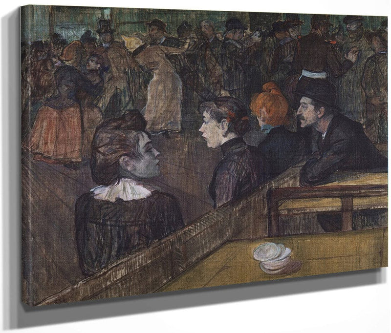 Moulin De La Galette By Henri Marie Raymond De Toulouse Lautrec Monfa Fine Art Print