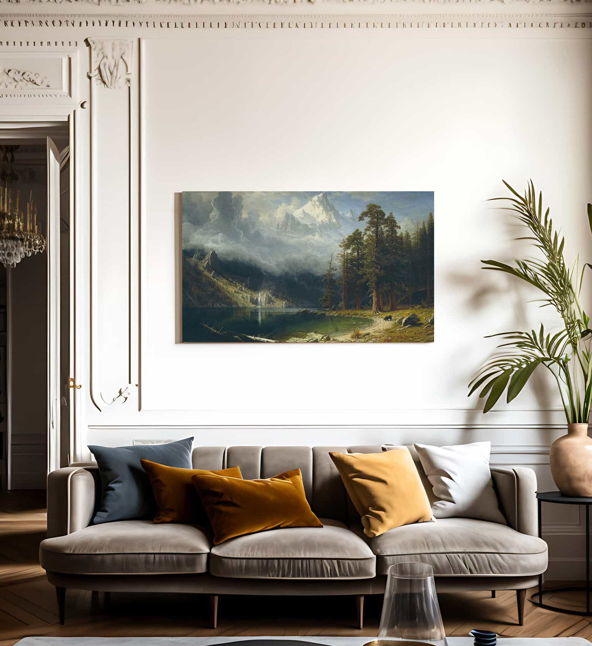 Mount Corcoran 1877 By Albert Bierstadt Fine Art Print