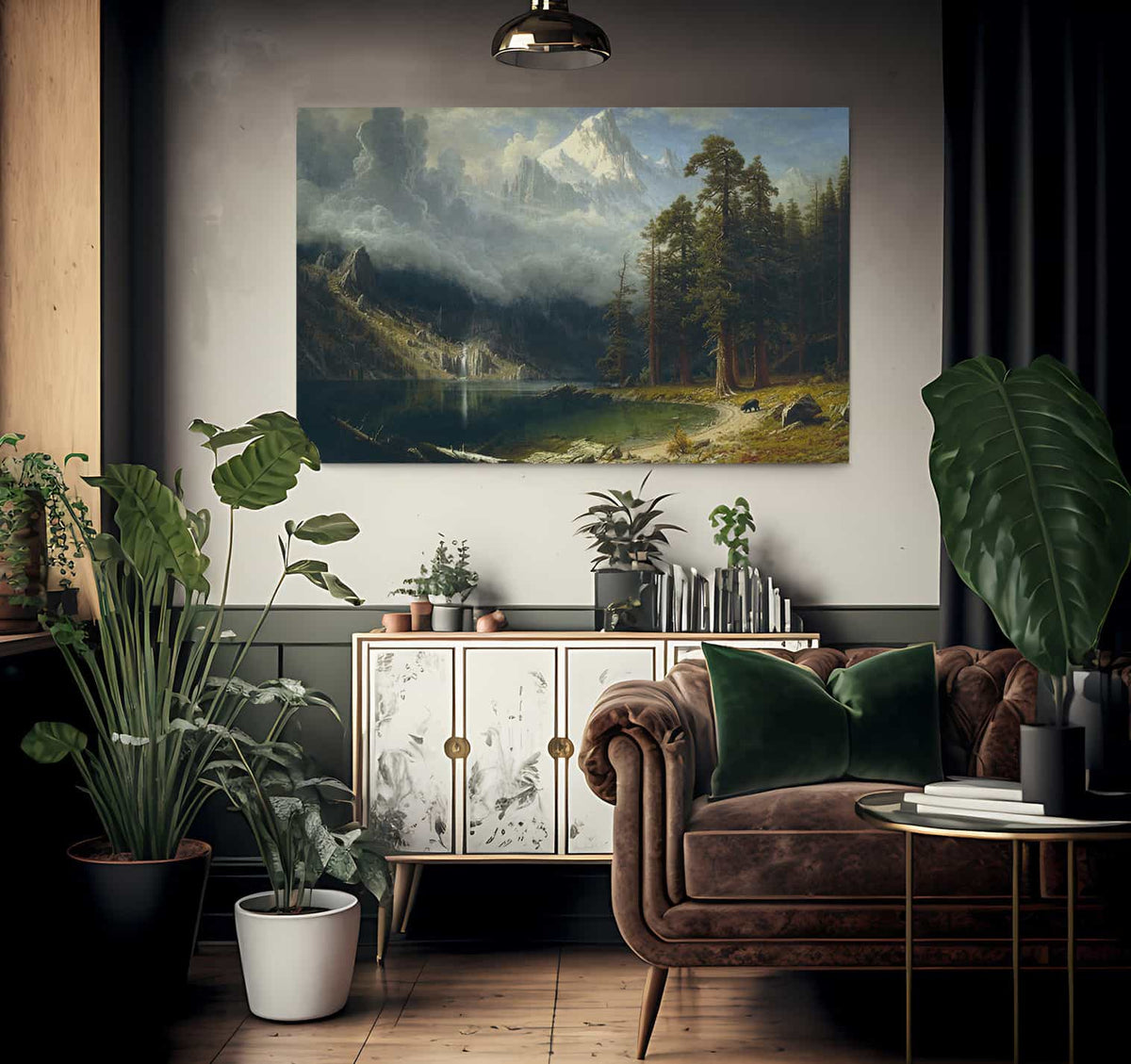 Mount Corcoran 1877 By Albert Bierstadt Fine Art Print