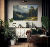 Mount Corcoran 1877 By Albert Bierstadt Fine Art Print