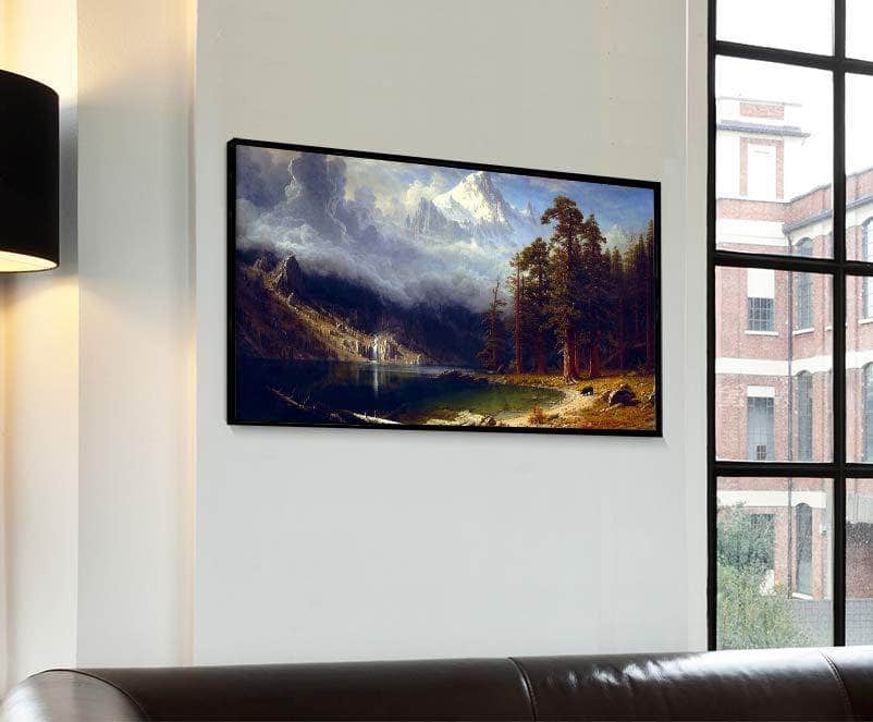 Mount Corcoran Painting Albert Bierstadt Canvas Art Fine Art Print