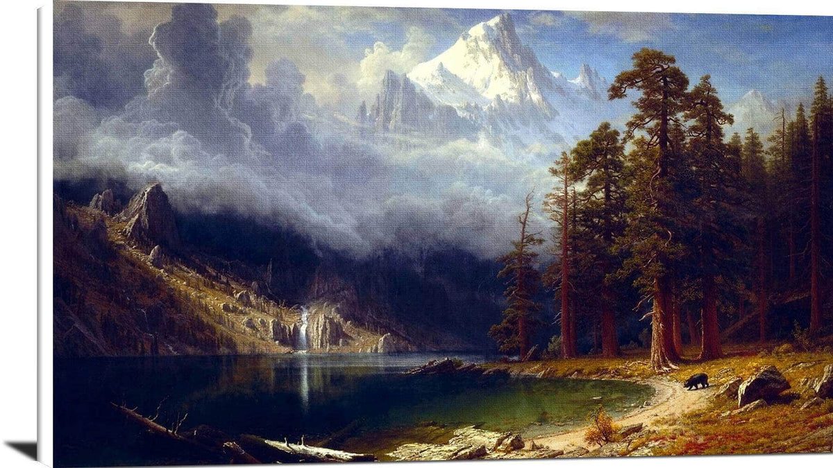 Mount Corcoran Painting Albert Bierstadt Canvas Art Fine Art Print