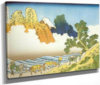 Mount Fuji Seen From The Banks Of Minobu River By Hokusai Fine Art Print