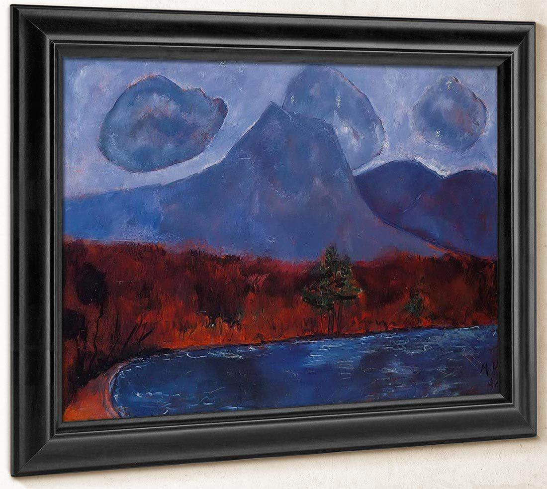 Mount Katahdin 1942 By Marsden Hartley Fine Art Print