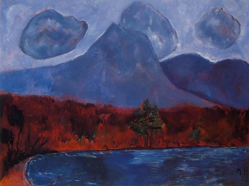 Mount Katahdin 1942 By Marsden Hartley Fine Art Print