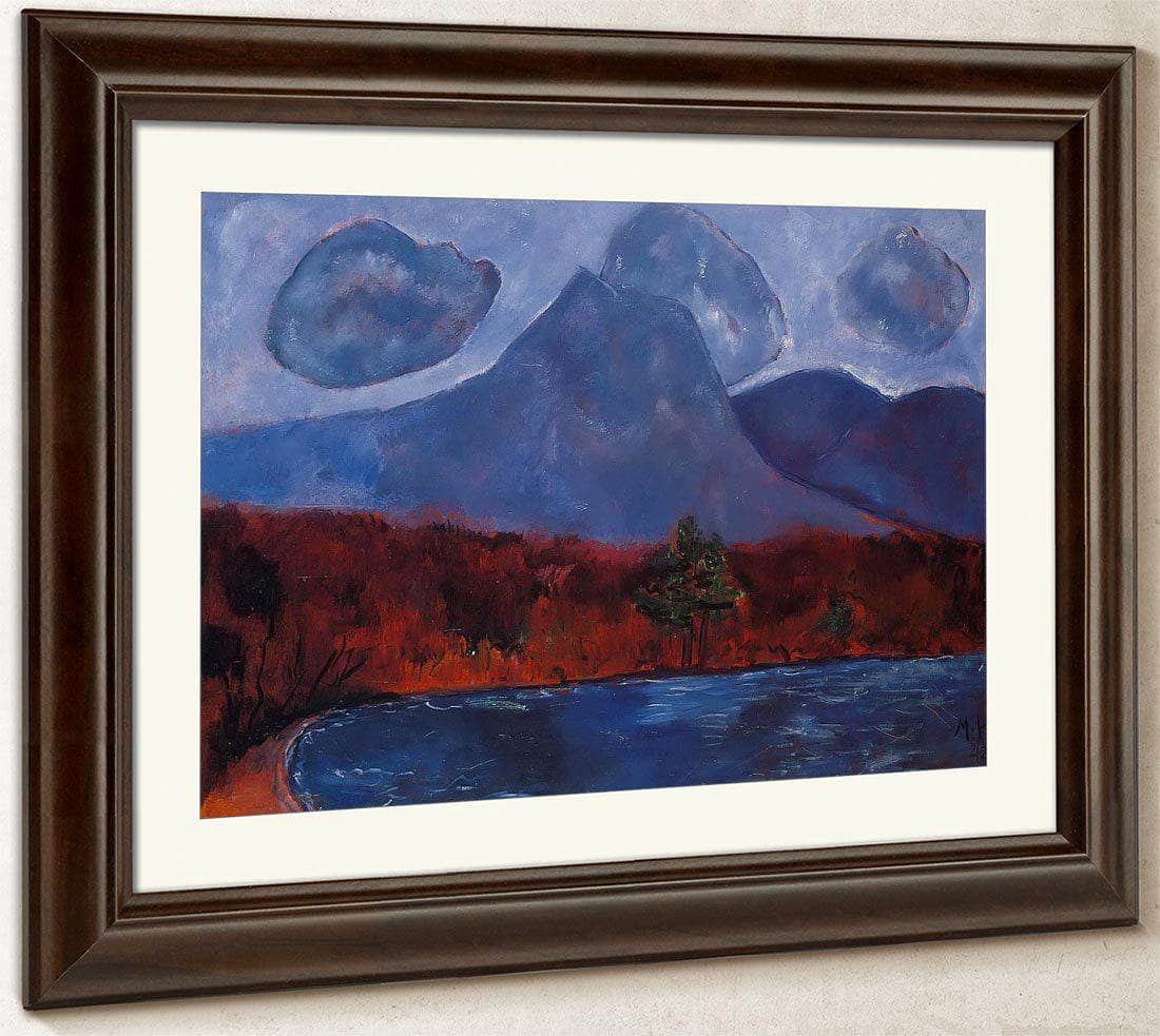 Mount Katahdin 1942 By Marsden Hartley Fine Art Print