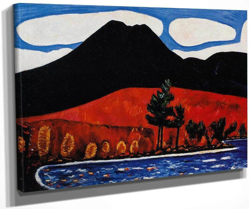Mount Katahdin Autumn No 2 By Marsden Hartley Fine Art Print