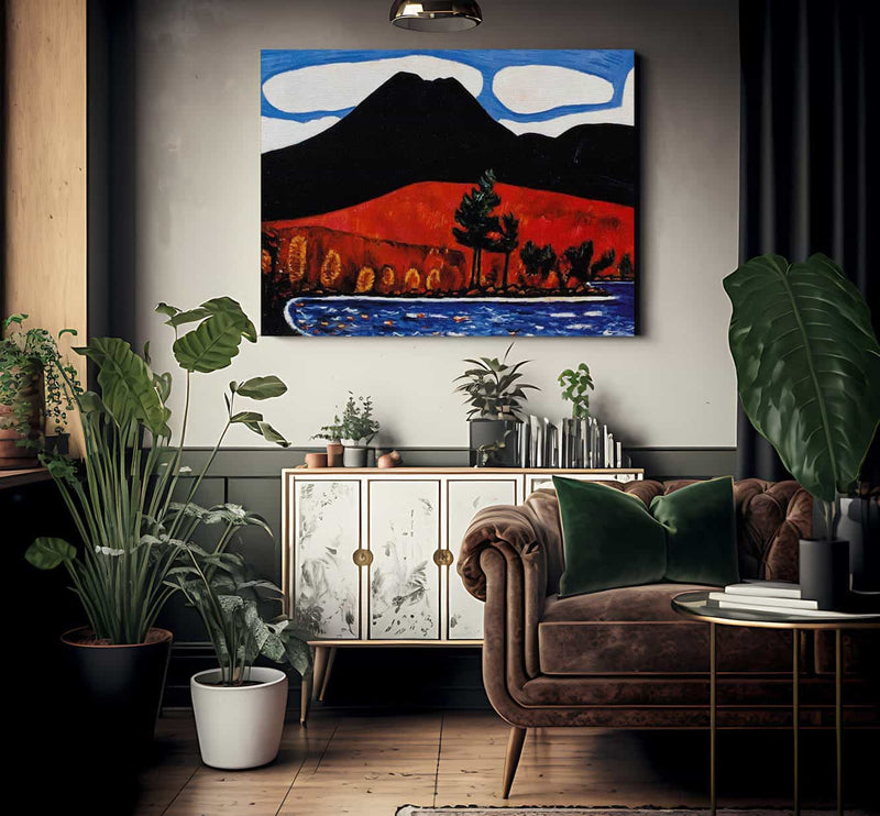 Mount Katahdin Autumn No 2 By Marsden Hartley Fine Art Print