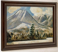 Mount Katahdin Maine First Snow No 1 By Marsden Hartley Fine Art Print