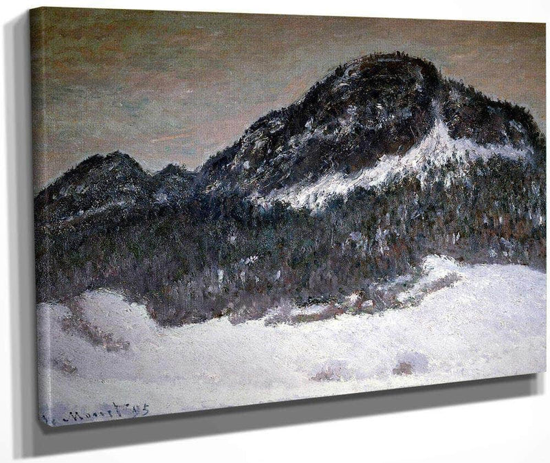 Mount Kolsaas Norway By Monet Claude Fine Art Print