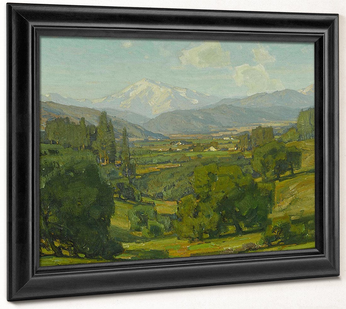 Mount San Antonio (Mount Baldy) 1923 By William Wendt Fine Art Print