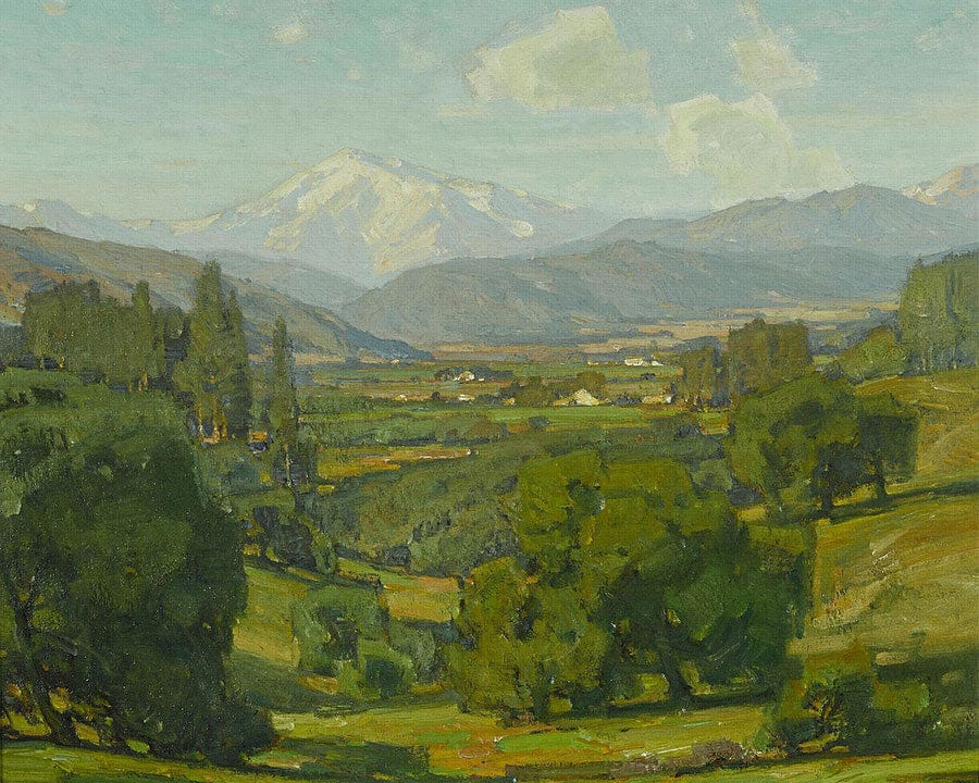 Mount San Antonio (Mount Baldy) 1923 By William Wendt Fine Art Print