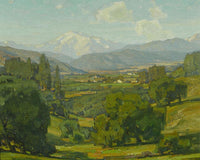 Mount San Antonio (Mount Baldy) 1923 By William Wendt Fine Art Print