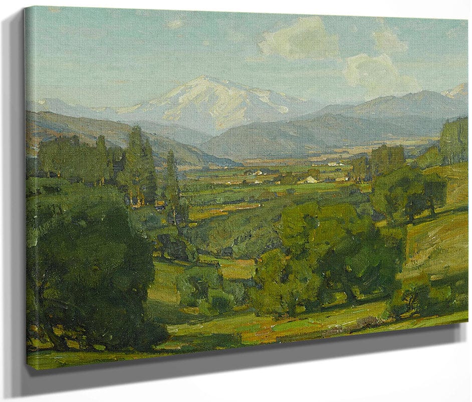 Mount San Antonio (Mount Baldy) 1923 By William Wendt Fine Art Print