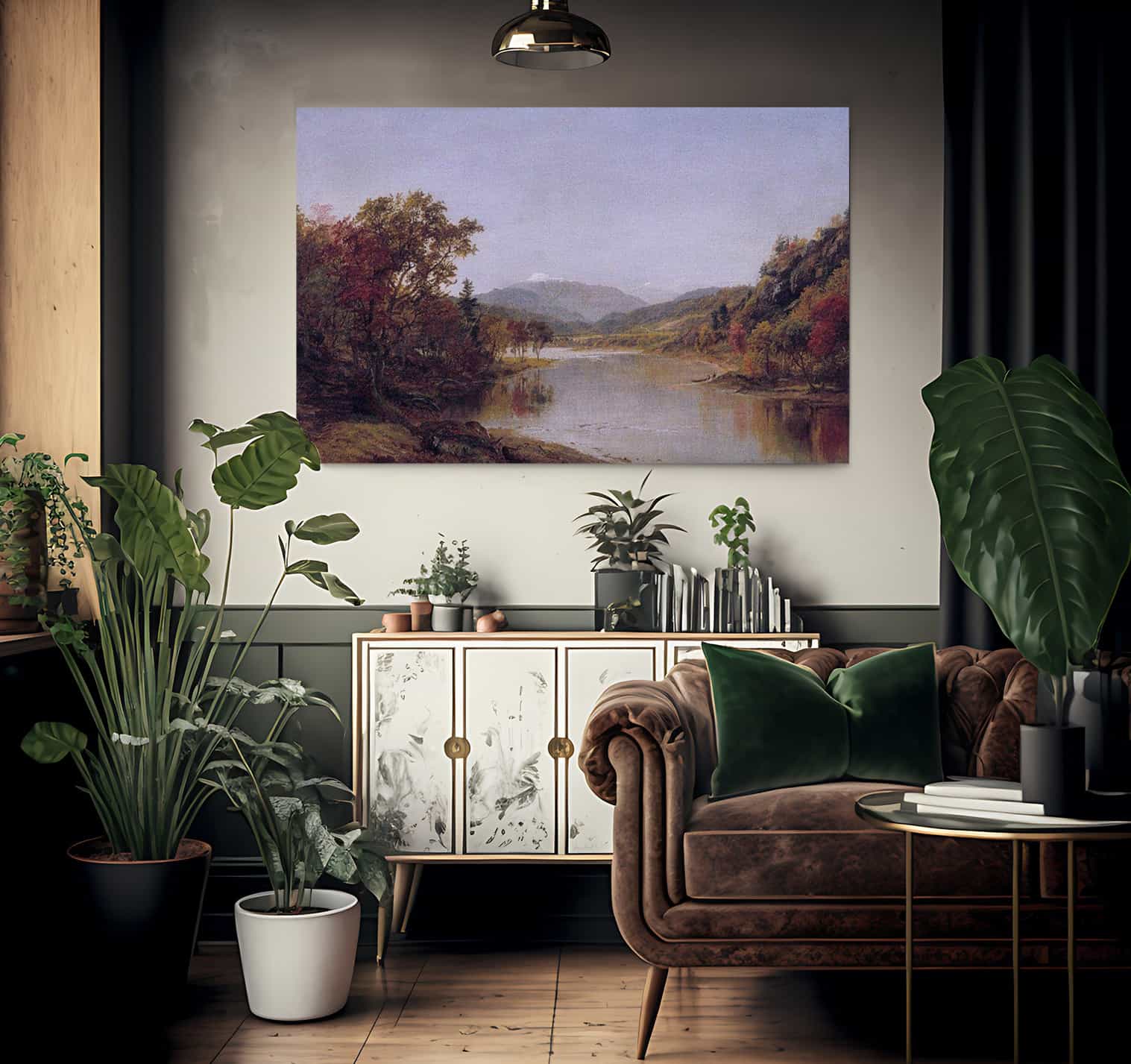 Mount Washington New Hampshire By Cropsey Jasper Francis Fine Art Print