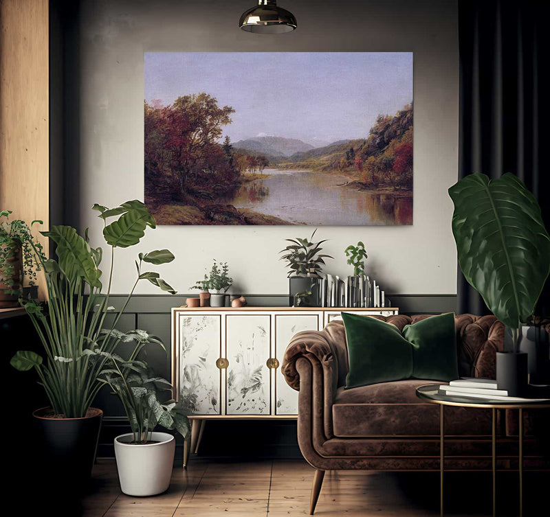 Mount Washington New Hampshire By Cropsey Jasper Francis Fine Art Print