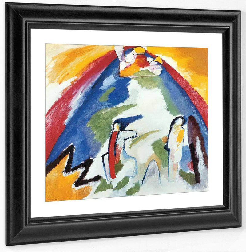 Mountain 1909 By Wassily Kandinsky Fine Art Print