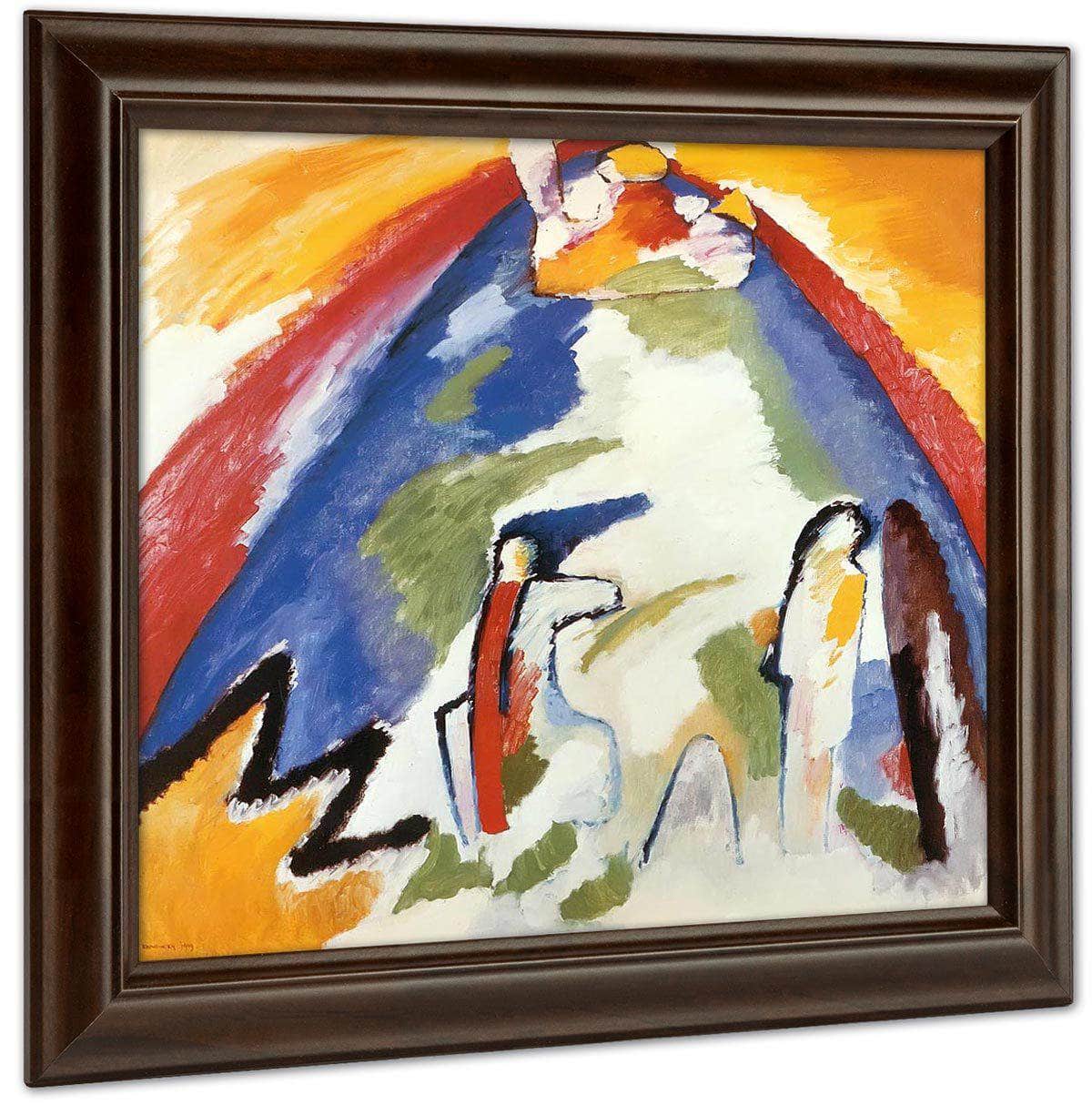 Mountain By Wassily Kandinsky Fine Art Print
