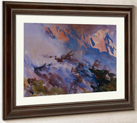 Mountain Fire By John Singer Sargent Fine Art Print