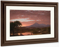 Mountain Ktaadn By Frederic Edwin Church Fine Art Print