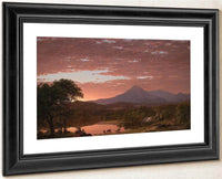 Mountain Ktaadn By Frederic Edwin Church Fine Art Print