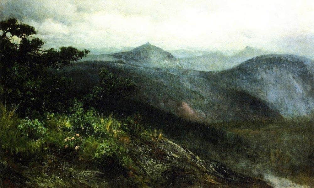 Mountain Landscape, Highlands, North Carolina1 By Henry Ossawa Tanner Fine Art Print