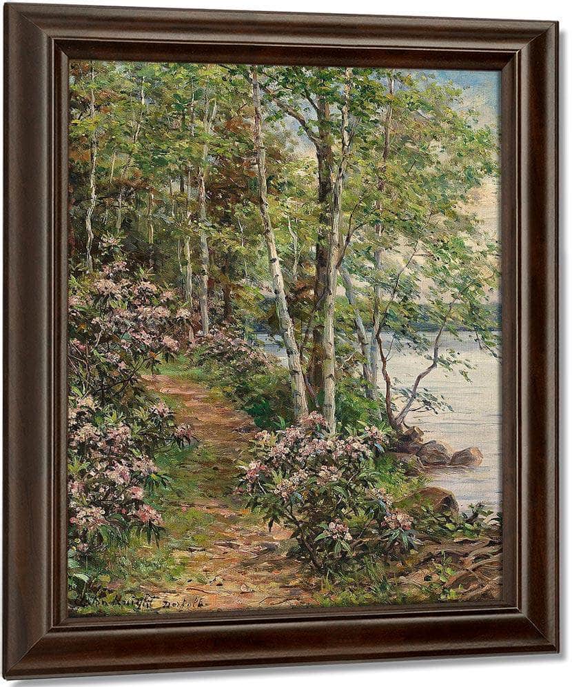 Mountain Laurel, Norfolk By Louis Aston Knight Fine Art Print