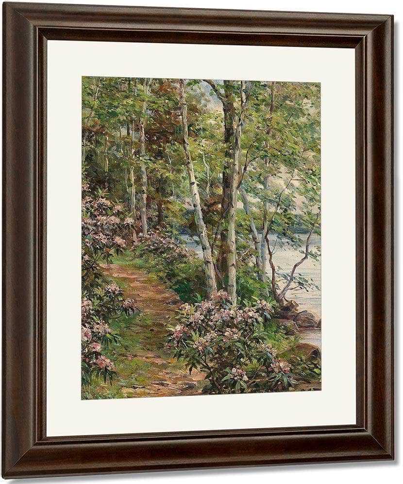Mountain Laurel, Norfolk By Louis Aston Knight Fine Art Print