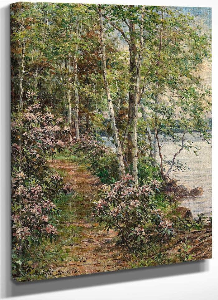 Mountain Laurel, Norfolk By Louis Aston Knight Fine Art Print