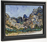 Mountains At Saint Remy (Montagnes A Saint Remy) By Vincent Van Gogh Fine Art Print