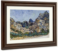 Mountains At Saint Remy (Montagnes A Saint Remy) By Vincent Van Gogh Fine Art Print