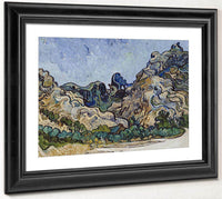Mountains At Saint Remy (Montagnes A Saint Remy) By Vincent Van Gogh Fine Art Print