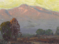 Mountains At Sundown By Edgar Payne Fine Art Print