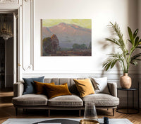 Mountains At Sundown By Edgar Payne Fine Art Print