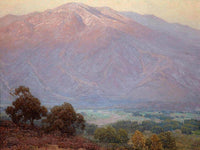 Mountains At Sunset, Santa Barbara By Edgar Payne Fine Art Print