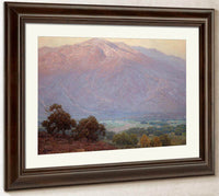 Mountains At Sunset, Santa Barbara By Edgar Payne Fine Art Print